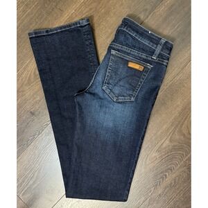Joes Jeans Honey Bootcut Dark Rue Wash Stretch Denim 28 x 34 Long Classic Boot